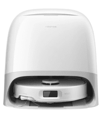 Roborock Qrevo Curv 5A1 robotski sesalnik, s samopraznilno postajo, bel