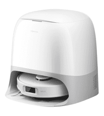 Roborock Qrevo Curv 5A1 robotski sesalnik, s samopraznilno postajo, bel