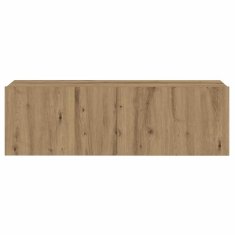 Vidaxl 3 kosi stenske TV omarice Artisan Oak Engineered Wood