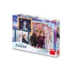 Dino FROZEN: Srečna jesen 3x55 sestavljanka