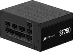 Corsair SF750 napajalnik, 750 W, 80 Plus Platinum, modularni (CP-9020284-EU)
