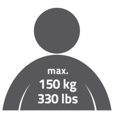 Ridder Kopalniški stolček bel 150 kg