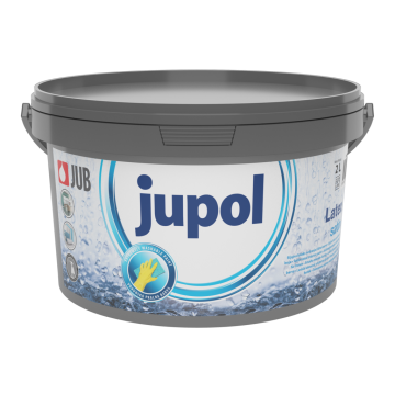 JUB JUPOL Latex satin bel 2 L notranja zidna barva