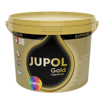 JUB JUPOL Gold supreme bel 5 L notranja zidna barva