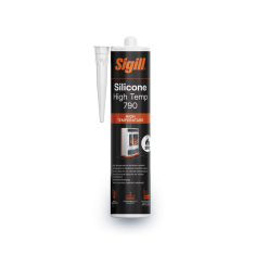 JUB SIGILL Silicone High Temp 790 black 300ml silikonska tesnilna masa