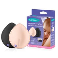 Lansinoh vložki modrčka, ki jih je mogoče prati 8ks (4x light pink + 4x black)