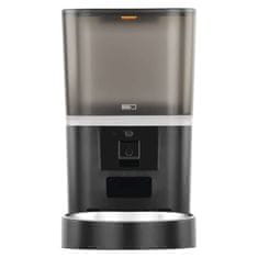 Emos GoSmart dozirnik za hrano, s kamero, 6 l, Wi-Fi, črn