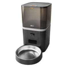 Emos GoSmart dozirnik za hrano, s kamero, 6 l, Wi-Fi, črn