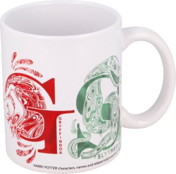 Stor Keramični vrč 325 ml Harry Potter Koleje