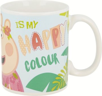 Stor Keramični vrč 325 ml Peppa Pig Flamingo
