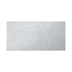 Galeria Papieru Okrasne kuverte Pearl - DL, 120 g/m2, srebrne, 10 kosov