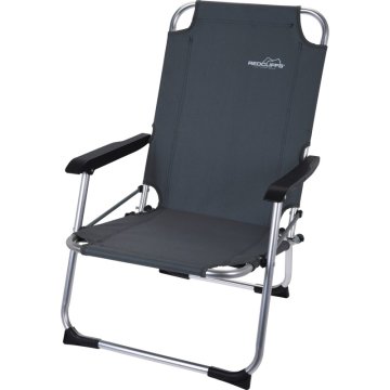 RedCliffs Zložljiv stol za kampiranje 54 x 76 cm temno siv KO-X44000080