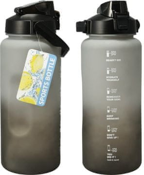 EXCELLENT Športna steklenica MAXI 2 l črna KO-997100490cern