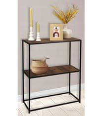 HOMESTYLING Stojalo za shranjevanje 2 polici 85cm KO-DD1000560