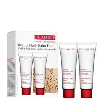 Clarins Darilni set Beauty Flash Balm Duo Set