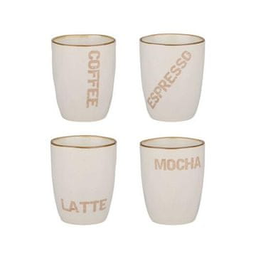 Komplet 4 skodelic za kavo 320 ml ED-258648
