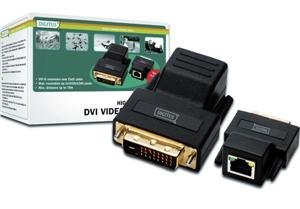 Digitus DVI extender preko CAT 5 do 70M, max resolucija 1920X1200 pri 60Hz