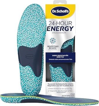 Scholl 24-urni energetski vložek za čevlje (vložek) 1 par