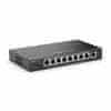 stikalo Giga 9-port 8x PoE kovinsko ohišje Managed RG-ES209GC-P