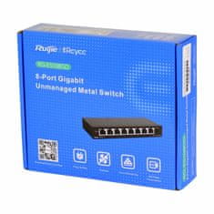 Ruijie Reyee stikalo Giga 8-port kovinsko ohišje RG-ES108GD
