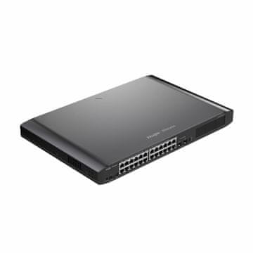 Ruijie Reyee stikalo Giga 24-port PoE+2x SFP kovinsko ohišje Managed RG-ES226GC-P