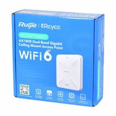 Ruijie Reyee dostopna točka WiFi6 1800Mb AX Giga stropna RG-RAP2260(G)