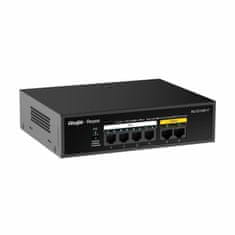 Ruijie Reyee stikalo 100M 6-port 4xPoE kovinsko ohišje RG-ES106F-P