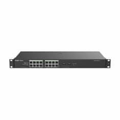 Ruijie Reyee stikalo Giga 16-port PoE + 2x SFP kovinsko ohiš rack RG-ES118GS-P-L