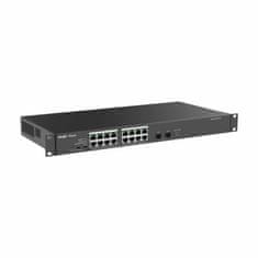 Ruijie Reyee stikalo Giga 16-port PoE + 2x SFP kovinsko ohiš rack RG-ES118GS-P-L