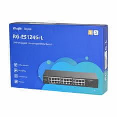 Ruijie Reyee stikalo Giga 24-port kovinsko ohišje RG-ES124G-L