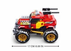 Sluban Power Bricks M38-B0991 RC Red Off Road Daljinsko upravljanje