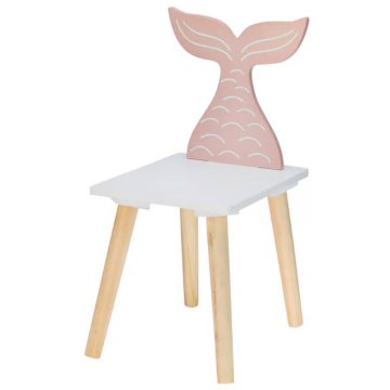 HOMESTYLING Otroški stol Morska deklica KO-DD1000530fish
