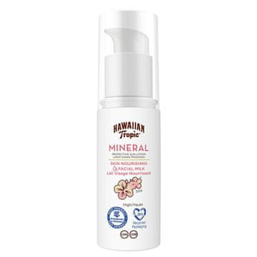 Hawaiian Tropic Mineralno mleko za zaščito pred soncem SPF 30 (mleko za obraz) 50 ml
