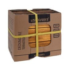 ProGarden Lesene terasne ploščice komplet 9 kosov Deska KO-VN2000050