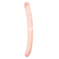 Easytoys Dvojni dildo 48 cm, kožni