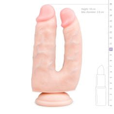 Easytoys Dvojni dildo 18 cm