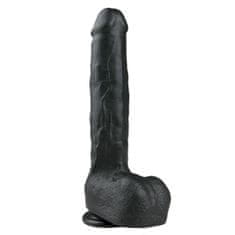 Easytoys Dildo 29,5 cm, črn