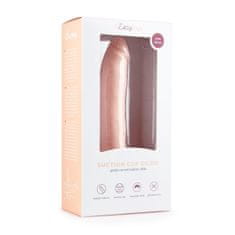 Easytoys Dildo s prisesalno kapico, kožni