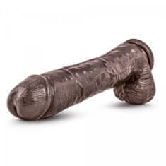 Dr. Skin XL Dildo Dr. Skin - Mr. Ed, 33 cm, temno rjav