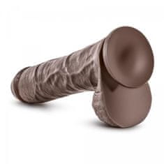 Dr. Skin XL Dildo Dr. Skin - Mr. Ed, 33 cm, temno rjav