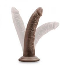 Dr. Skin Dildo Dr. Skin, 17 cm, temno rjav
