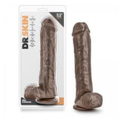 Dr. Skin Dildo Dr. Skin - Mr. Savage, 29 cm, temno rjav