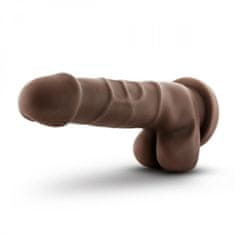 Dr. Skin Dildo Dr. Skin, 20 cm, temno rjav