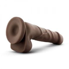 Dr. Skin Dildo Dr. Skin, 20 cm, temno rjav