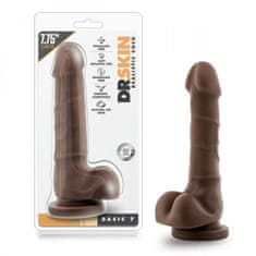 Dr. Skin Dildo Dr. Skin, 20 cm, temno rjav