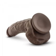 Dr. Skin Dildo Dr. Skin - Mr. Mayor, 23 cm, temno rjav
