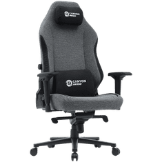 Canyon Boulder XLCH01 gaming stol, King velikost, siv (CND-XLCH01)