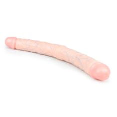 Easytoys Dvojni dildo 48 cm, kožni