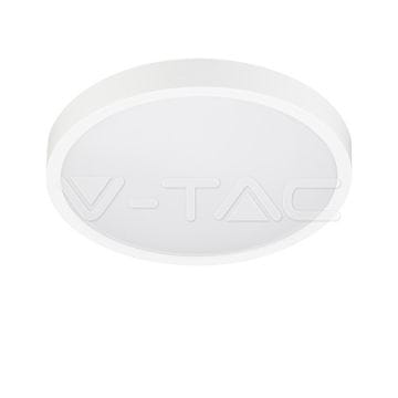 V-TAC  LED plafonjera 18W 3000K 1800lm IP44 bela