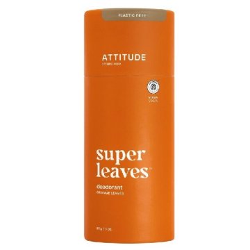 Attitude Naravni deodorant v trdni obliki Super Leaves - pomarančni listi (Deodorant) 85 g